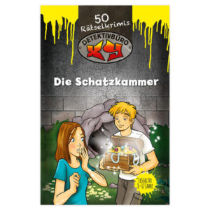 Tauche ein in die spannende Welt des Detektivbüros XY und löse zusammen mit Lies und Pieri das mysteriöse Geheimnis der Seeburg! In „Rätselkrimi Detektivbüro XY: Die Schatzkammer“ warten aufregende Fälle auf dich, bei denen dein detektivisches Gespür gefragt ist. Mit versteckten Hinweisen in den Illustrationen und einer packenden Geschichte erlebst du ein Rätselabenteuer, das dich nicht loslassen wird. Geheimnisse der Seeburg – Auf Spurensuche mit dem Detektivbüro XY Während ihrer Ferien in der Detektivschule stoßen Lies und Pieri auf ein altes Geheimnis: In der Seeburg soll eine Schatzkammer versteckt sein, die von einem Drachen bewacht wird. Doch ist an der Geschichte wirklich etwas dran? Gemeinsam mit einem mysteriösen Höhlenforscher und einem Fernsehteam beginnt das Detektivbüro XY zu ermitteln. Nur wer genau hinschaut und clever kombiniert, kann die versteckten Hinweise in den Illustrationen entdecken und das Rätsel der Schatzkammer lösen. Mit Lösungsteil für spannende Auflösungen Dieser durchgehend illustrierte Rätselkrimi ist nicht nur ein Lesespaß, sondern auch eine echte Herausforderung für junge Detektive ab 8 Jahren. Wer die kniffligen Hinweise findet und alle Rätsel löst, wird am Ende mit der spannenden Auflösung belohnt. Warum dein Kind dieses Buch lieben wird: Spannende Kriminalgeschichte für junge Detektive ab 8 Jahren Interaktive Rätsel mit versteckten Hinweisen in den Illustrationen Mit Lösungsteil für alle Rätsel Perfekt für alle, die gerne kombinieren und Geheimnisse lüften Durchgehend liebevoll illustriert „Rätselkrimi Detektivbüro XY: Die Schatzkammer“ ist das ideale Buch für junge Leser, die Abenteuer und knifflige Rätsel lieben!