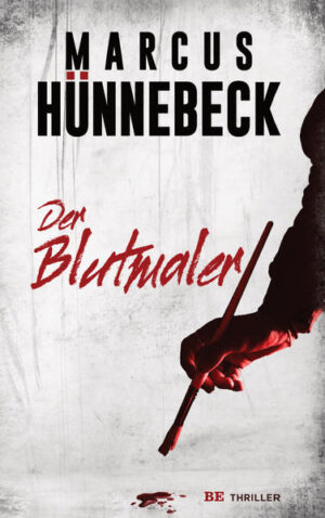 Der neue Thriller von Bestsellerautor Marcus Hünnebeck Dein Blut ist seine Farbe. Fassungslos schaut die Journalistin Eva Haller auf die Lieferung, die der Galerist in ihrem Beisein öffnet. Ein Unbekannter hat der Galerie nicht nur vier bedrohliche Gemälde geschickt, sondern auch das Foto einer weiblichen Leiche. In einem Brief kündigt der Absender weitere Lieferungen an. Schnell findet das Team um die Hauptkommissare Lukas Sommer und Robert Drosten heraus, dass der Maler Blut benutzt, um seine Kunstwerke zu vollenden. Unter Zeitdruck versuchen die Polizisten, eine Spur zum Blutmaler zu finden, denn er hat bereits das nächste Opfer entführt. Ohne sich gegen ihn wehren zu können, liegt eine junge Frau von der Außenwelt abgeschnitten in einem dunklen Zimmer und wartet auf ihren Peiniger. Er wird ihr erneut in die Vene stechen … und noch viel schlimmere Qualen zufügen.