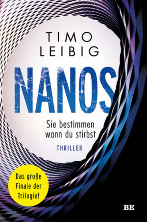 Das große Finale der Nanos- Trilogie! Können Jannah, Malek und Dominik die Nanobots aufhalten? Deutschland 2029: Nach dem brutalen Anschlag auf die Rebellion stellt sich Malek, Jannah und Dominik nur eine Frage: Warum diese grausame Tat? Der Kampf schien gewonnen, die Gedanken manipulierenden Nanos besiegt, das Regime gestürzt. Welchen Masterplan verfolgt der Erfinder der Nanos noch? Gemeinsam begeben sich die letzten Rebellen auf die Suche nach Antworten – und finden Unfassbares. Plötzlich liegt das Schicksal aller in ihren Händen … Ein Science- Fiction- Thriller für Fans von Phillip P. Peterson., Josuha Tree und Douglas E. Richards. Alle Bücher der Malek- Wutkowski- Reihe: Nanos. Sie bestimmen, was du denkst / Die Nanos- Mission Nanos. Sie kämpfen für die Freiheit / Die Nanos- Rebellion Nanos. Sie bestimmen, wann du stirbst