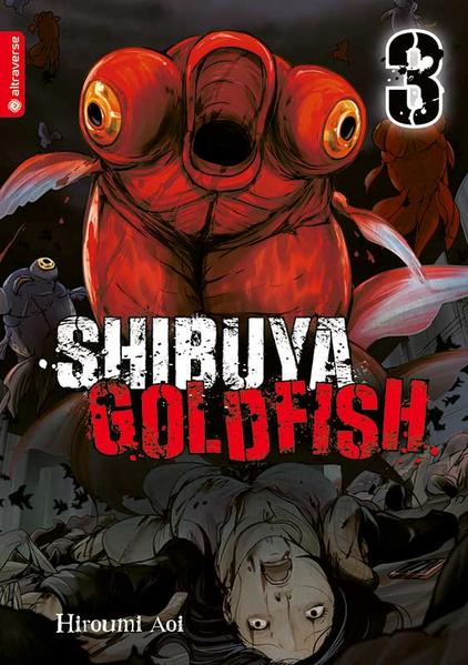 Vergnügt fressen die Goldfische, die über Shibuya hergefallen sind, jeden Menschen, der ihnen über den Weg läuft. Hajime und seine Begleiterin Alisa gehören zu den wenigen Überlebenden der Katastrophe. Gemeinsam mit dem gefährlichsten Obdachlosen Shibuyas, dem Marder, dringen sie in einen U- Bahn- Schacht ein und stoßen auf eine Gruppe Überlebender. Werden sie dort endlich Schutz finden?