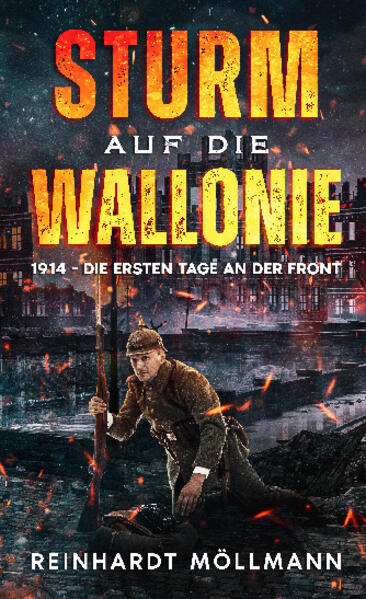 Wir schreiben den 4. August 1914. Die Männer des 1. Rheinischen Lützow-Regiments Nr. 25 treten auf dem Kasernenhof an. Der Kommandeur hält eine zackige Ansprache. Dann heißt es: „Rechts um, Marsch!“ Die Soldaten des Regiments setzen sich in Richtung der belgischen Grenze in Bewegung, unter ihnen die Freunde Franz Gardenier und Alexander Winghausen. Wie viele ihrer Kameraden glauben sie, sich in ein großes Abenteuer zu stürzen, das ihre Männlichkeit unter Beweis stellen wird. Nur Stunden später finden sie sich auf belgischem Boden im Kugelhagel wieder. Maschinengewehre dröhnen. Ohrenbetäubende Detonationen erschüttern das Land. Der Erste Weltkrieg hat begonnen. Er stellt Franz Gardeniers und Alexander Winghausens Welt auf den Kopf, lässt die kaum volljährigen Knaben durch die Hölle gehen. „Sturm auf die Wallonie“ ist eine schonungslose Abrechnung mit der Realität des Krieges. Gut recherchiert und hautnah erzählt, liefert der Roman seltene Einblicke in die ersten Tage des Ersten Weltkrieges an der Westfront, als das Deutsche Heer noch an einen kurzen Bewegungskrieg glaubte und dafür das Leben von Millionen opferte. Es handelt sich um eine überarbeitete Neuauflage des 2018 erstmals erschienenen Romans vom Kriegsroman-Experten Reinhardt Möllmann.