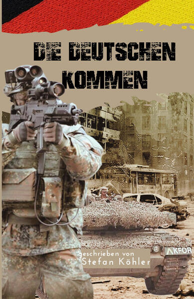 Erfolgsautor Stefan Köhler, der selbst als Soldat mit der Bundeswehr im Kosovo war, legt einen erschütternden Roman über diesen wenig beachteten Auslandseinsatz vor: »KFOR - Die Deutschen kommen« Im Sommer 1999 marschiert eine rasch auf mehr als 55.000 Mann anwachsende NATO-Kampftruppe in den Kosovo ein, nachdem das Militärbündnis in den Monaten zuvor serbische Stellungen bombardiert hat. Die Bezeichnung dieser Streitmacht lautet Kosovo-Truppe, kurz KFOR. Die deutsche Bundeswehr beteiligt sich an dem Einmarsch unter anderem mit Kampfpanzern und Infanterie. Für die deutschen Soldaten ist es der erste Kriegseinsatz deutscher Streitkräfte seit dem Zweiten Weltkrieg. Mit schweren Waffen rücken sie in das vom Krieg zerrüttete Land ein und stoßen auf eine erleichterte Bevölkerung, aber auch auf fanatische Aufständische und auf die fürchterlichen Spuren, die der Krieg hinterlassen hat. Der Kosovo ist ein Trümmer- und Leichenfeld, und für die deutschen Soldaten wird ihr Einsatz fernab der Heimat zur Herausforderung für Leib und Seele. Klappentext Erleben Sie, wie die Obergefreiten Jörg Körner, Steffen Gaude und ihre Kameraden in ein Land vordringen, das ihnen völlig fremd erscheint und das vom Krieg gezeichnet ist. Sprengfallen, Minen und Heckenschützen sind nur einige der Gefahren, die allerorts lauern. Und so behalten die Männer der KFOR den Finger stets in der Nähe des Abzugs. Stefan Köhler gelingt es, in seinem autobiografisch angehauchten Roman menschliche Abgründe und Hoffnung, Leid und Glück, tödliche Gefechte und schöne Momente der Kameradschaft gleichermaßen abzubilden. Er beweist einmal mehr sein besonderes Händchen für packende und ehedem gefühlvolle Militärbelletristik. Lassen Sie sich dieses einzigartige Werk keinesfalls entgehen! Tauchen Sie gleich in die Geschichte ein, indem Sie das E-Book kaufen, oder lassen Sie sich das Taschenbuch oder das hochwertige Hardcover bequem nach Hause liefern.