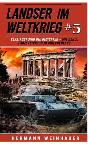 Der vorliegende Band „Verstaubt sind die Gesichter” folgt dem Kradschützen Schubert sowie dem Panzerkommandanten Hesse während des deutschen Vormarsches in Griechenland. Über staubige Pisten rücken die schnellen Truppen der Wehrmacht tief ins Feindesland vor. Schon donnern britische 6-Pfünder-Geschütze - und stellen die Panzerung von Hesses Kampfwagen auf eine harte Probe. Erleben Sie, wie deutsche Panzer und Kradschützen unerbittlich vorstoßen, um die Briten aus Griechenland zu werfen … Über die Reihe „Landser im Weltkrieg“ „Landser im Weltkrieg“ erzählt fiktionale Geschichten vor historischem Hintergrund realer Schlachten und Ereignisse im Zweiten Weltkrieg. Im Zentrum stehen die Erlebnisse deutscher Landser fernab der großen Strategien am grünen Tisch.