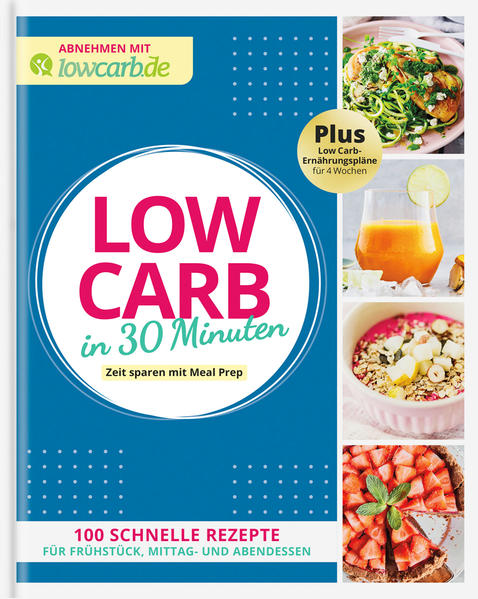 - Von den Expert*innen der lowcarb.de-Redaktion - Abnehmen mit Low Carb war noch nie so einfach: 100 schnelle Rezepte für jede Mahlzeit - Der zweite Band der neuen Low Carb-Reihe - Profi-Tipps für effektives Abnehmen mit Low Carb, Zeit sparen mit Meal Pre