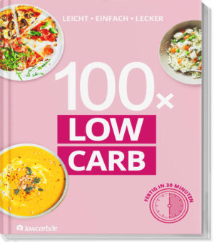 Das neue Low Carb Standardwerk Die 100 einfachsten und schnellsten Low Carb Rezepte in opulenter, hochwertiger Optik Ein erstklassiges Standardwerk, das die Leser*innen immer wieder gerne zur Hand nehmen Werbemaßnahmen in allen Food/Health-Titeln der falkemedia gmbH & Co. KG plus Newsletter-Aktionen