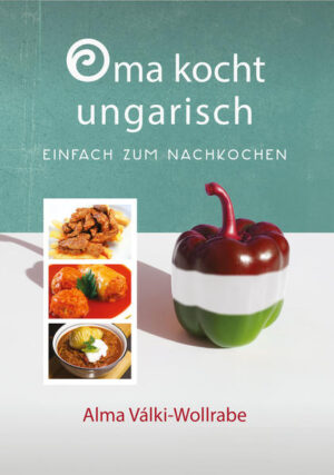 Jahrgang 1946, aus Deutschland, aber mit ungarischen Wurzeln. In diesem Buch folgt die Autorin den Spuren ihres Vaters, der Mitte des vorigen Jahrhunderts ein gefeierter ungarischer Meisterkoch war und internationale Trophäen gewann. Von ihm erbte Alma Válki-Wollrabe ihre lebenslange Leidenschaft für Ungarns ursprüngliche, herzhafte Küche. Die begeisterte Rezeptsammlerin präsentierte ihre Kochkunst im NDR-Fernsehen, veröffentlichte mehrere Koch- und Sachbü- cher und bloggt regelmäßig in ihrer Internet-Küche oma-kocht.de. Nomen est omen: „Oma Alma“ kocht gerne für ihre sieben Enkelkinder und fünf Urenkel! Zum Wiederentdecken: Klassiker der Pilzküche mit Champignons, Pfifferlingen, Steinpilzen und vergessenen Pilzsorten wie Herbsttrompete, Schopf-Tintling und Krause Glucke. „Omas Pilze - Die Geheimrezepte“, 88 Seiten, ist lieferbar als Taschenbuch oder eBook: oma-kocht.de/omas-pilze