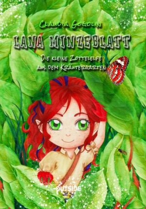 Rotes Haar, große Augen und unbändige Neugier. Das ist Lana Minzeblatt, die kleine Zottelelfe aus dem Kräutergarten. Zusammen mit ihren Freunden begibt sich Lana Minzeblatt auf die Suche nach ihrer verschwundenen Mutter. Ein turbulentes Abenteuer beginnt. Lana Minzeblatt liebt Abenteuer und Erdbeeren über alles. Da wundert es nicht, dass das Buch die Leser*innen zu Mitmachabenteuern herausfordert, sodass sie selbst zu Helden der Geschichte werden. Abgerundet wird das Buch mit einer Fantasiereise durch den Kräutergarten.