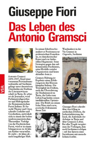 Antonio Gramsci (1891-1937), Kind einer verarmten Provinzbeamtenfamilie, aufgewachsen auf Sardinien, gelingt unter desaströsen Umständen ein Studium der Literaturwissenschaft in Turin. Er arbeitet als Journalist, wird Parlamentsabgeordneter und Mitbegründer der Kommunistischen Partei Italiens. Gramsci besucht Theater und Oper, schreibt Gedichte und Geschichten, entwickelt sich zu einem der bedeutendsten Theoretiker sozialer Utopien. Verfolgt von der Faschistischen Partei, wird er in einem Schauprozess zu sechzehn Jahren Kerker verurteilen. Er stirbt - 46 Jahre alt - nach langjähriger Haft. Seine bedeutendsten Schriften sind inzwischen auch in deutscher Sprache erschienen. In Ihnen formuliert er Theorien zu proletarischer Demokratie, zu demokratischer Kunst und zur kulturellen Hegemonie. Seine Strategien gegen den aufkommenden Faschismus, seine Modelle sozialer Organisation sind heute aktueller denn je. Gramcis Haltung ist Ergebnis seiner Lebensgeschichte, seiner sozialen Erfahrungen in den Klassenkämpfen Italiens. Die Traurigkeit im Denken, auch der Überschwang der Studentenzeit in Turin, die Liebe zum Leben, begründen seinen intellektuellen Optimismus. Die Briefe des Vaters Gramsci an seinen Sohn Nino sind zarte, poetische Dokumente dieser Zeit. Giuseppe Fiori nimmt uns mit in die Geschichte. Wir erleben den Alltag in sardischen Dörfern, die Industrialisierung der Insel, die Aufstände der Arbeiter in der Industriestadt Turin. Fiori schreibt eine ergreifende und unsentimentale Biographie über das traurige Leben Antonio Gramscis. Bei aller ­Tragik verspürt man das Verlangen, ihm nach Sardinien zu folgen: auf den Spuren eines Sozialismus mit menschlichem Antlitz.