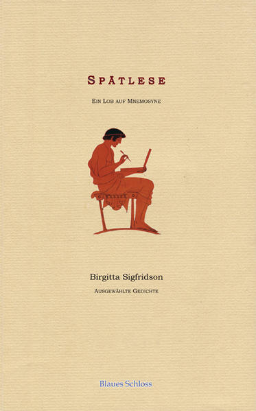 Wenn man fragt, was an den Gedichten Birgitta Sigfridsons ausmacht, dass man sich von ihnen angezogen fühlt, ja sich in ihnen wiederfinden kann, liegt das sicher nicht allein am Mythos der Griechen, den sie neu belebt, auch nicht an den Bildern, mit denen sie das Erlebte und Gefühlte vor Augen stellt. Dass ein Gedanke zum Bild wird, schützt ihn nicht davor, nichtssagend zu sein, die ‚Arbeit am Mythos‘ hebt noch nicht über eine leere Beflissenheit hinaus. Dass aber ein Bild so gewählt ist, dass es genauer und reicher als jeder Begriff ein Inneres zum Ausdruck bringt, gibt ihm eine Macht auch auf das Innere des Lesers, und dass mythische Gestalten genau das verkörpern, was man beim Lesen des Gedankens empfindet, macht aus dem Mythos Gegenwart. Diese wunderbare Verbindung von Fremdem und Eigenem, Vergangenem und Gegenwärtigem, Entrücktem und Nahem macht die Lust an der Lektüre Birgitta Sigfridsons aus und erklärt den Gewinn, den man aus ihr für sich selbst nimmt.