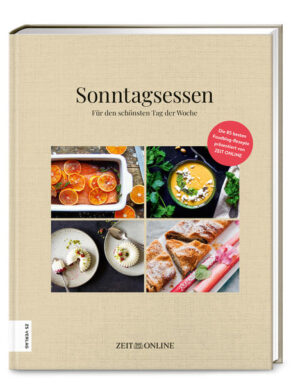 - Das Buch zur beliebten Kochkolumne auf ZEIT ONLINE - Sonntag ist der Tag zum Genießen - vor allem kulinarisch! - Lieblingsrezepte vom Frühstück oder Brunch über Mittagessen und Nachmittagskaffee bis hin zum Dinner