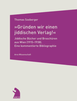 Viele Bereiche der vielfältigen einstigen jiddischen Kulturszene Wiens gilt es noch zu entdecken. Das gilt vor allem für den jiddischen Buchdruck. Das Buch »Gründen wir einen jiddischen Verlag!« - Jiddische Bücher und Broschüren aus Wien schließt diese Forschungslücke. Der Titel geht auf einen Ausruf Mosche Silburgs (1884-1942) zuruck, der den Impuls zur Entstehung des Verlags »Der Kwall« (»Die Quelle«) gab. 100 jiddische Einzeltitel sowie maßgebliche Zeitschriften aus Wien hat Thomas Soxberger fur den Zeitraum 1915 bis 1938 ausfindig gemacht und in einer strukturierten Bibliographie in den Kontext der jiddischen Kultur sowie der politischen und ökonomischen Verhältnisse im Wien der Zwischenkriegszeit gestellt. Darunter sind Werke namhafter Wiener jiddischer Autoren wie Melech Rawicz (1893-1976) und Max Neugröschel (1903-1965). Zahlreiche Abbildungen schwer zugänglicher Einbande und Dokumente machen dieses Kapitel jiddischer Großtadtkultur auch visuell erfahrbar. Die chronologische Anordnung nach Verlagen bzw. Druckereien erlaubt einen Einblick in die Geschichte jiddischer Druckereien und Verlage in Wien. Zudem wird angeführt, inwieweit Werke heute noch in Bibliotheken nachweisbar sind. Eine Reihe von verschollenen, womöglich nie realisierten Titeln legt nahe, das nicht alle Plane der jiddischen Kulturschaffenden in Wien umgesetzt werden konnten. Ergänzt wird die Bibliographie durch ein Personenlexikon der jiddischen Kulturschaffenden sowie einen Überblick über die jiddischen Periodika, die von der Jahrhundertwende bis in die 1930er Jahre in Wien erschienen. Neben jiddischen Parteiblättern findet sich darunter auch die bedeutende Literaturzeitschrift Kritik. Hierin zeigt sich die enge Verbindung von jiddischer Parteipresse, Journalismus und jiddischer Verlagstätigkeit.