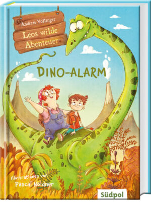 Hilfe, wie kommt der Dinosaurier in den Garten? Leo soll in der Schule einen Vortrag über sein Lieblingstier halten. Aber wie kann er einen Apatosaurus beobachten, der längst ausgestorben ist? Zum Glück gibt es seine Erfinder-Tante Agnetha, die nicht nur Haushaltsrobotor, sondern auch eine Zeitmaschine konstruiert hat, mit der sie in die Jura-Zeit reisen können. Dumm nur, dass nach ihrer Rückkehr plötzlich ein riesiger Dinosaurier in Tante Agnethas Garten steht … Kurze Kapitel + große Schrift + viele farbige Illustrationen: zum Selberlesen ab 7 Jahre und zum Vorlesen für Kinder ab 5 Jahre Auf jeder Doppelseite coole, farbige Illustrationen, auf denen es jede Menge zu entdecken gibt Ein tolles Team: Leo und seine Erfinder-Tante Agneta erleben zusammen spannende Abenteuer Mit diesem Buch Lesepunkte bei Antolin sammeln