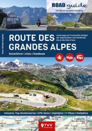 Der ROADguide 'Route des Grandes Alpes' ist dein unverzichtbarer Guide für die berühmte Hochalpenstraße, mit detaillierten Beschreibungen jeder Etappe der 700 Kilometer langen Route und ihrer 18 Alpenpässe. Der ROADguide bietet nicht nur umfassende Informationen zur faszinierenden Gesamtstrecke, sondern auch zu jedem der 18 Pässe, einschließlich des berühmten Col du Galibier. Zusätzlich bereichern zwei Exkursionen abseits der Hauptstrecke dein Westalpen-Erlebnis. Dieser ROADguide ist der Schlüssel zu einem unvergesslichen Abenteuer in den Alpen, egal ob auf zwei Rädern, im Auto oder mit dem Van, und bietet dir: * alle Highlights an der Strecke * Insider Tips des Autoren * Hochwertiges Kartenmaterial mit eingezeichnet Route * Ausführliche Beschreibung der Pässe mit Karten * GPX Download der Route und der Extratouren ROADguide – Dein Wegweiser für Abenteuer auf Rädern Entdecke mit unserer neuen ROADguide-Reihe die Welt auf deine Weise! Diese Buchreihe ist dein perfekter Begleiter, wenn du es liebst, auf eigene Faust zu reisen und neue Orte zu erkunden. Unsere ROADguides nehmen dich mit auf spannende Roadtrips zu atemberaubenden Zielen. ROADguide zeigt dir mehr als nur den Weg. Erlebe unterwegs die Highlights, die wirklich zählen – von faszinierenden kulturellen Entdeckungen bis zu spektakulären Naturschauspielen, die deinen Roadtrip bereichern werden. Ein Highlight von ROADguide ist, dass du jede Strecke detailgetreu auf professionellen Karten findest. Zusätzlich hast du die Möglichkeit, die GPX-Tracks für jede Strecke ganz einfach herunterzuladen, um deine Fahrt noch angenehmer zu gestalten. So bist du immer auf dem richtigen Weg, egal ob du mit dem Motorrad, dem Wohnmobil oder dem Auto unterwegs bist. In jedem Buch stecken nicht nur praktische Tipps für deine Route, sondern auch Insider-Infos zu versteckten Perlen und lokalen Geheimnissen. Egal, ob du durch traumhafte Küstenstraßen cruisen, beeindruckende Bergpässe erklimmen oder gemütlich durch malerische Landschaften touren möchtest – ROADguide hat für jeden Geschmack etwas dabei. Bereit für dein nächstes Abenteuer? Schnapp dir einen ROADguide und starte in dein persönliches Roadtrip-Abenteuer!