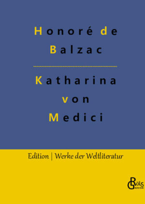 „Kaum ein mittelalterlicher Name genießt ähnliche Bekanntheit wie jener der einflussreichen florentinischen Familie der Medici. Eine Dynastie, mit der gemeinhin Kunst und Kultur verbunden wird. Balzacs Roman „Katharina von Medici“ verarbeitet allerdings ein weitaus weniger glanzvolles Ereignis: Katharinas Befehl, in der berühmt gewordenen Bartholomäusnacht tausende Hugenotten abzuschlachten und die daraus resultierenden Pogrome und Folgen für ganz Europa. Ein fesselnd geschriebenes und zugleich lehrreiches Werk.“ Redaktion Gröls-Verlag (Edition Werke der Weltliteratur)