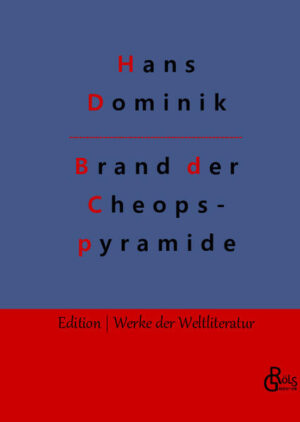 „Hans Dominik, der erste große deutsche Science-Fiction-Autor. Mit „Brand der Cheopspyramide“ sieht er zwanzig Jahre vor Hiroshima mit prophetischer Klarheit die gewaltigen physischen und politischen Auswirkungen atomarer Waffen.“ Redaktion Gröls-Verlag (Edition Werke der Weltliteratur)