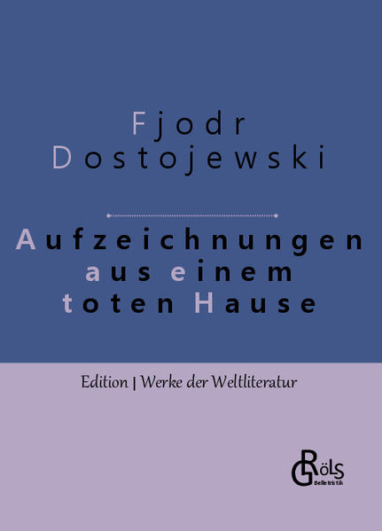 „Der fiktive Häftling Alexander Gorjßntschikow, der zu zehn Jahren Zwangsarbeit verurteilt wurde, erfährt aufgrund seiner adligen Herkunft anfangs nicht nur durch das Personal Schikanen, sondern auch durch Mithäftlinge niederer Herkunft. Nun ist der Roman nicht nur in Dostojewski- Manier ebenso spannend wie eindringlich geschrieben - er enthält auch autobiografische Zu?ge des zu vier Jahren Zwangsarbeit in Sibirien verurteilten Großliteraten.“ Redaktion Gröls-Verlag (Edition Werke der Weltliteratur)