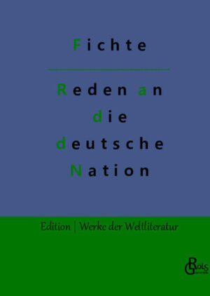 „Fichte zielt darauf ab, das Deutsche Nationalgefühl zu wecken. Ihm schwebt ein Deutscher Nationalstaat als Erbe des heiligen römischen Reiches vor - eine Emanzipation vom kleinen französischen Nachbarn. Na und? Vergessen Sie die Versuche von rechten Demagogen, Fichtes Gedankengut für Ihre Zwecke zu missbrauchen. Seine wirkmächtigen staatsphilosophischen Einlassungen gehören heute zum Kernbestand europäischer Kultur.“ Redaktion Gröls-Verlag (Edition Werke der Weltliteratur)