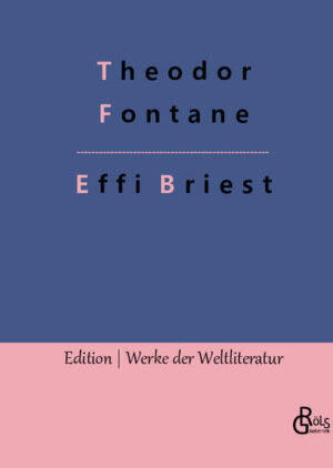 „Effi Briest, jung verheiratet mit einem älteren Mann, begibt sich in eine Affäre mit dem gutaussehenden Offizier Crampas. Jahre später entdeckt ihr Ehemann unvorsichtig aufbewahrte Liebesbriefe und sieht keine andere Möglichkeit, als Crampas zum Duell zu fordern und Effi gesellschaftlich zu ächten. Nicht nur Thomas Mann hält den vielfach verfilmten Roman für einen Klassiker der Literatur.“ Redaktion Gröls-Verlag (Edition Werke der Weltliteratur)