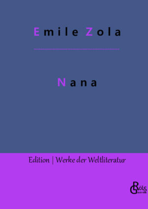 „Aufstieg von der Straßenprostituierten zum Mitglied der Pariser Society: Was heute schon mehr oder minder unmöglich wäre, gestaltete sich 1880 nicht leichter. In Zolas Roman gelingt es Nana dennoch. Als sie ihre Sexualität instrumentalisiert um die höheren Stände aus Politik und Presse zu infiltrieren, muss sie feststellen, dass deren Lasterhaftigkeit und Heuchelei grenzenlos ist.“ Redaktion Gröls-Verlag (Edition Werke der Weltliteratur)