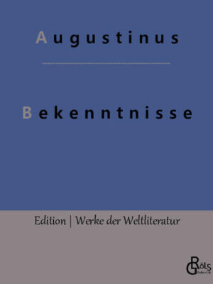 "Die autobiographischen Betrachtungen des christlichen Kirchenlehrers Augustinus schildern den spätrömischen Alltag aus der Perspektive eines Mannes, der aus gehobenen materiellen Verhältnissen stammte. Das Werk gehört zu den einflussreichsten autobiographischen Texten der Weltliteratur." Redaktion Gröls-Verlag (Edition Werke der Weltliteratur)