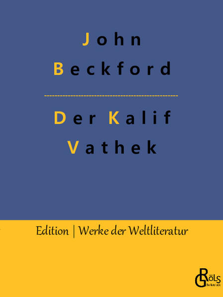 "Der Kalif Vathek lebt in maximaler Luxusentfaltung und ist dennoch ein gerechter und zugewandter Herrscher. Eines Tages jedoch trifft er auf Emissäre des Bösen und wird vor eine Versuchung gestellt, der er nicht entsagen kann. Die Folgen sind ebenso verheerrend für sein Volk wie für ihn selbst." Redaktion Gröls-Verlag (Edition Werke der Weltliteratur)