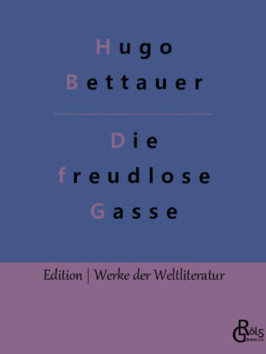 "In der Wiener Melchiorgasse treffen Welten aufeinander: Verarmte Bürger, windige Geschäftemacher und junge Frauen, die das letzte verkaufen, was der Krieg ihnen gelassen hat - ihre Körper. Maximilian Hugo Bettauer, der österreichische Kriminalautor, gehörte zu den umstrittensten und zugleich erfolgreichsten Autoren der vorletzten Jahrhundertwende." Redaktion Gröls-Verlag (Edition Werke der Weltliteratur)