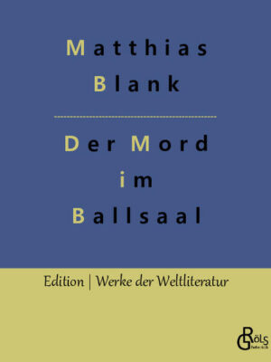 "Ein Krimi im Deutschland der vorletzten Jahrhundertwende. Spannend geschrieben von Matthias Blank, dem Kriminal-Autor seiner Zeit. "Das Weib, auf dem sein lauernder Blick ruhte, ging am Arme ihres Tänzers langsam um den Saal, sich zu verschnaufen, und fächelte sich lächelnd Kühlung zu. Sie trug ein Kleid aus blaßgelber Seide, das Hals und Nacken offen ließ und so einen Körper verriet, der von berückender Schönheit sein mußte (...)" Auszug aus Der Mord im Ballsaal." Redaktion Gröls-Verlag (Edition Werke der Weltliteratur)