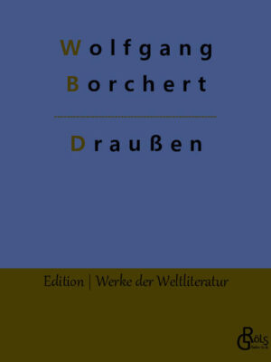 "Als Beckmann nach drei Jahren Kriegsgefangenschaft zu den Glücklichen zählt, die sowohl Krieg als auch Gefangenschaft überlebt haben und heimkehren dürfen, muss er feststellen: Zu Hause geht der Kampf weiter. Gegen Ablehnung und Geschichtsvergessenheit. Borcherts Erzählung könnte sich auf jeden Krieg beziehen - die Folgen sind universal. Damit gehört Draußen vor der Tür zu den wichtigsten Werken der deutschen Nachkriegsliteratur." Redaktion Gröls-Verlag (Edition Werke der Weltliteratur)