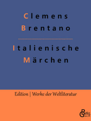 "Italienische Märchen sind elf Erzählungen, die Clemens Brentano in den Jahren zwischen 1805 und 1811 schrieb und die erst nach seinem Tode veröffentlicht wurden. Das Werk des 1842 in Aschaffenburg verstorbenen Autors gehört heute zum Kanon der Weltliteratur. An Marianne von Willemer schrieb er zuvor, "zwar begrüße er jede Freude über das Märchen", doch er „selbst habe an all diesen Dingen keine Freude mehr.“ Wir Nachgeborenen umso mehr!" Redaktion Gröls-Verlag (Edition Werke der Weltliteratur)