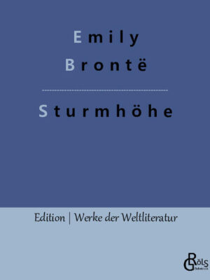 "Sturmhöhe (Wuthering Heights) schrieb Emily Brontë 1847 unter dem Pseudonym Ellis Bell und das aus gutem Grund: Heute gehört Sturmhöhe zu den bekanntesten Werken der Weltliteratur, doch damals wurde es vom viktorianischen England weitgehend abgelehnt. Unsterbliche Liebe, bittere Rache und erbitterte Clanfehden - die über drei Generationen hinweg erzählte Geschichte hat alles, was man von einem Klassiker der englischen Romanliteratur erwartet." Redaktion Gröls-Verlag (Edition Werke der Weltliteratur)