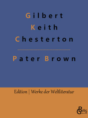 "Pater Brown - filmisch einst wunderbar von Heinz Rühmann dargestellt - ist ein englischer katholischer Pfarrer, der als Hobby Kriminalfälle löst - sehr zum Ungemach des Bischofs. Er löst die Fälle, indem er sich besonders begabt in die Täter hineinversetzt und so die Motive und Handlungsstränge errät. Freilich will Pater Brown die Täter nicht der Gerechtigkeit, sondern der Kirche zuführen. Eine ehrlich gemeinte Beichte reicht völlig aus." Redaktion Gröls-Verlag (Edition Werke der Weltliteratur)