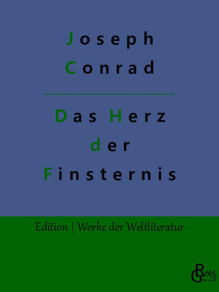 "Herz der Finsternis (Heart of Darkness) ist Joseph Conrads berühmteste Erzählung. Hier verdichtet sich alles, was Conrads Erzählkunst ausmacht: Düstere, lebendige Stimmungs- und Figurenbeschreibungen vor der atemberaubenden landschaftlichen Kulisse des Kongos. "Die Gesellschaft ist ihrem Wesen nach kriminell", so Conrad, "sonst würde sie nicht existieren. Der Egoismus rettet alles (...)"." Redaktion Gröls-Verlag (Edition Werke der Weltliteratur)