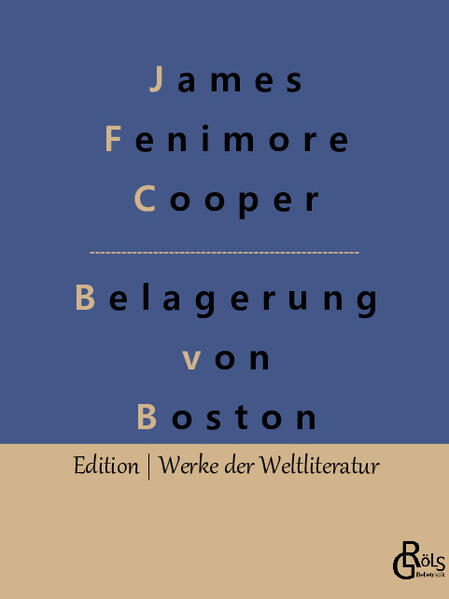 ""Kein Amerikaner kann mit den Hauptvorfällen unbekannt sein, welche im Jahr 1774 das Parlament von Großbritannien veranlaßten, über den Hafen von Boston jene unpolitischen Zwangsmaßregeln zu verhängen, welche den Handel dieser wichtigsten Stadt in den westlichen Colonien von Grund auf zerstörten." J. F. C. // James Fenimore Cooper lebte von 1789 bis 1851 und war einer der meistgelesenen und prägendsten Autoren Amerikas zu seiner Zeit. Seine Werke wurden ungezählte Male adaptiert und verfilmt und gehören heute zum unverhandelbaren Grundstock der amerikanischen Kultur." Redaktion Gröls-Verlag (Edition Werke der Weltliteratur)