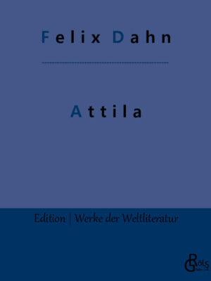 "Verlässliche Informationen über die Hunnen und ihre Fürsten zu erhalten war immer schon schwierig, wenn nicht unmöglich: Da sie selbst Analphabeten waren, existieren nur Zuschreibungen von Außen - im Zweifel also von Angehörigen der Nationen, mit denen die Hunnen Krieg führten. Die Meinung von römischen und germanischen Zeitgenossen waren indes einhellig: Alles Barbaren, grausam von der Wiege bis zur Bahre. Es darf Felix Dahns Roman deshalb zwar mit Spannung gelesen werden, doch sollte der Leser nicht vergessen: Dahns kulturelle Zuschreibungen können nur so authentisch sein, wie seine historischen Quellen..." Redaktion Gröls-Verlag (Edition Werke der Weltliteratur)