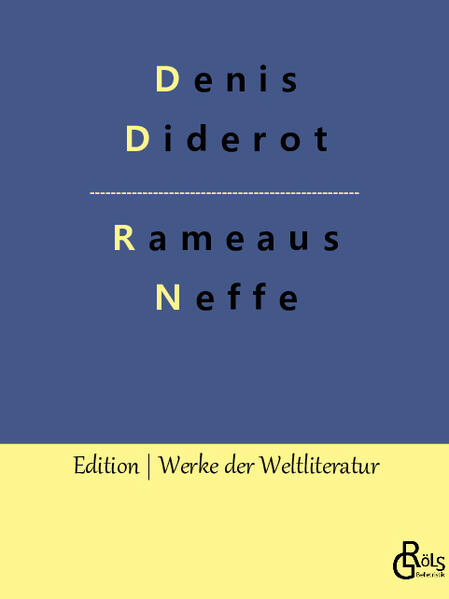 "Nicht umsonst gilt Diderots „Rameaus Neffe“ als einer der subversivsten, kritischsten Texte der Aufklärung. Erklärt er doch den institutionalisierten Zweifel zum kulturellen Kernbestand europäischen Denkens. Bekannt wurde der Text selbst in Frankreich erst durch Goethes Übersetzung, die damals wie heute einen Ritterschlag darstellt." Redaktion Gröls-Verlag (Edition Werke der Weltliteratur)