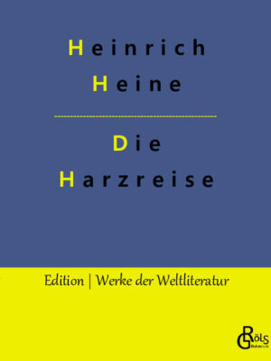 "Sittsam-poetische Naturbeschreibungen und spottende Bemerkungen über das Establishment seiner Zeit - Heinrich Heine konnte bekanntlich beides. In seiner Harzreise springt er zwischen diesen seinen Interessen und Stilen munter hin und her, was das Werk bis heute weitaus vergnüglicher macht, als es die im Image etwas verstaubte namensgebende Region vermuten lässt." Redaktion Gröls-Verlag (Edition Werke der Weltliteratur)