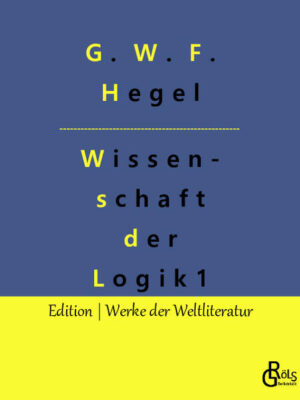 "Die Logik des Seins umfasst bei Hegel drei Abschnitte: Bestimmtheit, Größe und Maß. Er hat dabei den Anspruch, deskriptiv ohne mathematische Symbole auszukommen. Im ersten Teil befasst sich Hegel mit dem Sein." Redaktion Gröls-Verlag (Edition Werke der Weltliteratur)