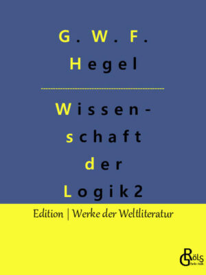 "Die Logik des Seins umfasst bei Hegel drei Abschnitte: Bestimmtheit, Größe und Maß. Er hat dabei den Anspruch, deskriptiv ohne mathematische Symbole auszukommen. Im zweiten Teil befasst sich Hegel mit der Lehre vom Wesen." Redaktion Gröls-Verlag (Edition Werke der Weltliteratur)