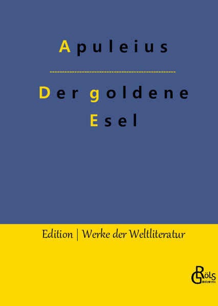 "Apuleius' Der goldene Esel - in früheren Zeiten auch als "Metamorphosen" bekannt, inspiriert Dichter, Schriftsteller, Maler, Bildhauer und Komponisten seit Jahrhunderten. Wenige Werke waren derart einflussreich und zählen so unzweifelhaft zur Weltliteratur wie das Hauptwerk des 123 geborenen Sprosses einer reichen römischen Familie." Redaktion Gröls-Verlag (Edition Werke der Weltliteratur)