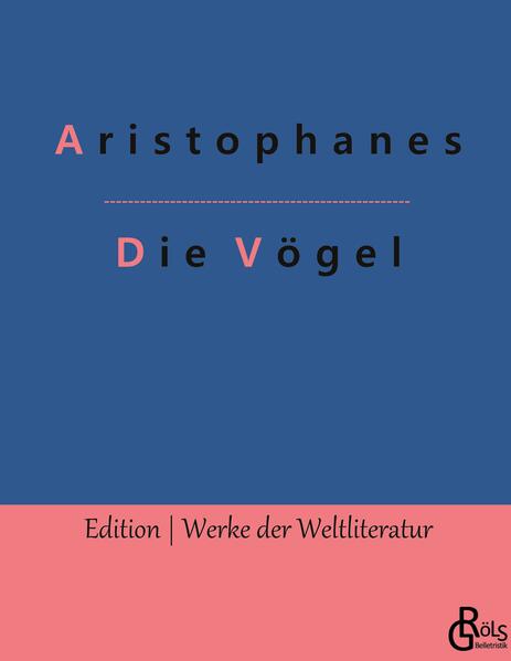 "Zwei von der Prozessflut in Athen entnervte Männer gründen in dieser Komödie gemeinsam mit den Vögeln einen neuen Staat namens Wolkenkuckucksheim. Mit viel Einsicht, Humor und Weisheit betrachtet Aristophanes gleichsam aus der Vogelperspektive das Treiben der ewig habgierigen und nichtsnutzigen Menschen und Götter seiner Zeit... wirklich nur seiner Zeit?" Redaktion Gröls-Verlag (Edition Werke der Weltliteratur)