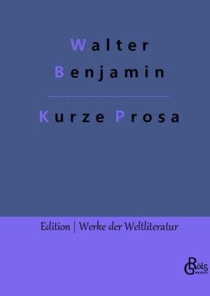 "Hartnäckig halten sich Zweifel daran, dass Walter Benjamin wirklich Selbstmord verübte. 1940, während er eigentlich Anstrengungen unternahm, über Spanien ins sichere amerikanische Exil zu gelangen, verübte er der Überlieferung zufolge im spanischen Portbou Suizid. Einen Abschiedsbrief diktierte er mündlich. Sei es wie es sei - die Werke des großen Humanisten und Literaten prägen unser Bild von Sprache und Literaturtheorie bis heute." Redaktion Gröls-Verlag (Edition Werke der Weltliteratur)