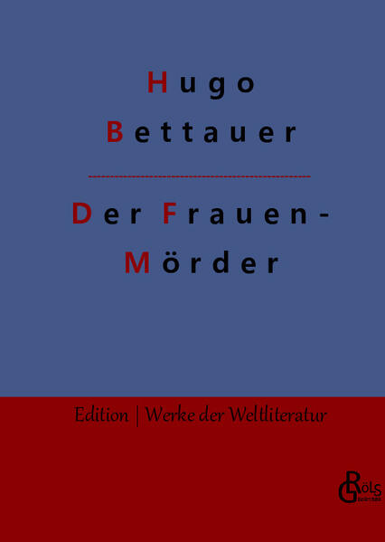 "Inspektor Krause im Berlin der 1920er Jahre: Er löst die Fälle, die als unlösbar gelten. Als fünf Frauen nach ähnlichem Muster verschwinden, erkennt Krause Muster... Maximilian Hugo Bettauer, der österreichische Kriminalautor, gehörte zu den umstrittensten und zugleich erfolgreichsten Autoren der vorletzten Jahrhundertwende." Redaktion Gröls-Verlag (Edition Werke der Weltliteratur)