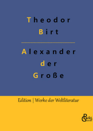 "Alexander der Große und das Weltgriechentum bis zum Erscheinen Jesu: Mit umfassendem Wissen und einer gehörigen Portion Erzählkunst führt uns der ehemalige Rektor der Universität Marburg in die Zeit des Weltreichs Griechenland. Alexander der Große - sein Aufstieg und Fall ist für uns bis heute lehrreich und spannend zugleich." Redaktion Gröls-Verlag (Edition Werke der Weltliteratur)