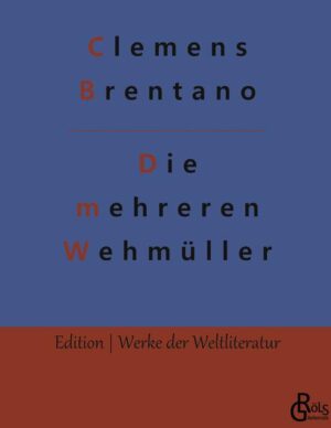 "Die mehreren Wehmüller und ungarischen Nationalgesichter gehört zu den bekannsten Erzählungen von Clemens Brentano. Wehmüller, von Beruf Porträtmaler, ist in ganz Östzerreich unterwegs. Im Gepäck hat er 39 vorgefertigte, in Öl gemalte Nationalgesichter. Die Kunden sollen nun das Exemplar auswählen, das ihnen am ähnlichsten sieht. Extras gibt's gegen Aufpreis. Wenn da nur nicht ein Plagiator unterwegs wäre, der dem armen Wehmüller unentwegt das Geschäft schwer macht..." Redaktion Gröls-Verlag (Edition Werke der Weltliteratur)