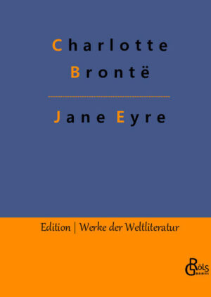 "Jane Eyre aus der Feder von Charlotte Brontës ist einer der facettenreichsten und meistgelesenen Romane der Weltliteratur. Nach einer eher freudlosen Kindheit verliebt sich die junge Jane in ihren Arbeitgeber, den älteren und egozentrischen Mr. Rochester. Dieser fühlt sich gleichfalls zu der jungen Frau hingezogen, doch ein dunkles Geheimnis steht zwischen dem Glück der beiden Protagonisten." Redaktion Gröls-Verlag (Edition Werke der Weltliteratur)