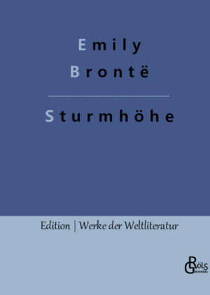 "Sturmhöhe (Wuthering Heights) schrieb Emily Brontë 1847 unter dem Pseudonym Ellis Bell und das aus gutem Grund: Heute gehört Sturmhöhe zu den bekanntesten Werken der Weltliteratur, doch damals wurde es vom viktorianischen England weitgehend abgelehnt. Unsterbliche Liebe, bittere Rache und erbitterte Clanfehden - die über drei Generationen hinweg erzählte Geschichte hat alles, was man von einem Klassiker der englischen Romanliteratur erwartet." Redaktion Gröls-Verlag (Edition Werke der Weltliteratur)