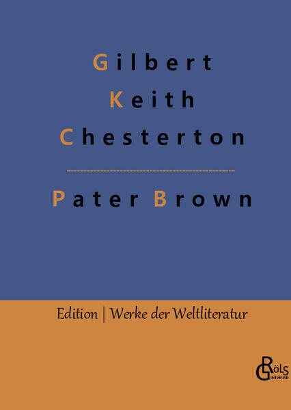 "Pater Brown - filmisch einst wunderbar von Heinz Rühmann dargestellt - ist ein englischer katholischer Pfarrer, der als Hobby Kriminalfälle löst - sehr zum Ungemach des Bischofs. Er löst die Fälle, indem er sich besonders begabt in die Täter hineinversetzt und so die Motive und Handlungsstränge errät. Freilich will Pater Brown die Täter nicht der Gerechtigkeit, sondern der Kirche zuführen. Eine ehrlich gemeinte Beichte reicht völlig aus." Redaktion Gröls-Verlag (Edition Werke der Weltliteratur)