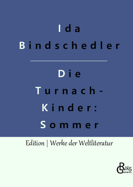 "Im Mittelpunkt der Erzählung stehen die Alltagsabenteuer der Kinder der Turnachfamilie in Zürich - bessersituiertes Großbürgertum mit Köchin und Hausknechten. "...im Sommer" handelt vom Leben in der Natur, während der Band "...im Winter" vom großstädtischen Leben berichtet." Redaktion Gröls-Verlag (Edition Werke der Weltliteratur)