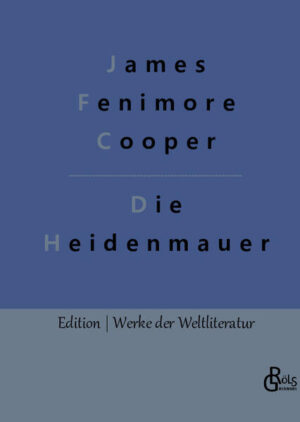 "James Fenimore Cooper lebte von 1789 bis 1851 und war einer der meistgelesenen und prägendsten Autoren Amerikas zu seiner Zeit. Seine Werke wurden ungezählte Male adaptiert und verfilmt und gehören heute zum unverhandelbaren Grundstock der amerikanischen Kultur. Doch J. F. C. steht nicht nur für Lederstrumpf und den letzten Mohikaner - als Cooper 1826 bis 1833 Europa bereiste, fasste er seine Eindrücke in Werken wie "Der Bravo" und eben auch "Die Heidenmauer" zusammen. Vorliegend entwirft er ein durchaus aufschlussreiches und scharfsinniges Sittengemälde Deutschlands der damaligen Zeit." Redaktion Gröls-Verlag (Edition Werke der Weltliteratur)