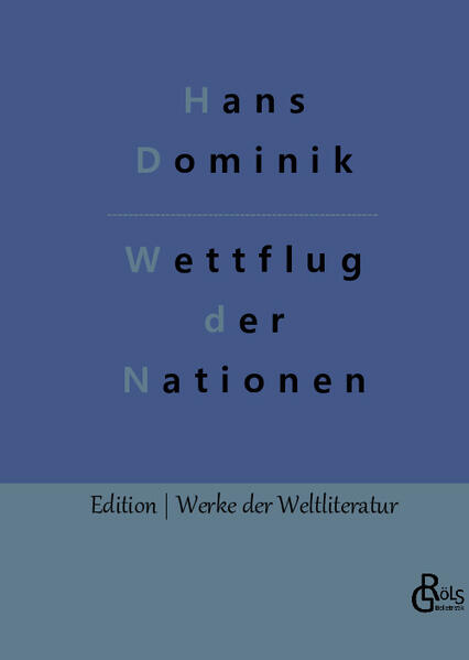 "Der Ingenieur und Wissenschaftsjournalist Hans Dominik war ein Pionier seiner Zunft: 1872 in Deutschland geboren, war er einer der ersten Autoren, die dem Genre des Science-Fiction-Romans weltweit zum Durchbruch verholfen haben. Seine Romane beeinflussten unzählige Schriftsteller bis heute und zählen damit zum Grundbestand der Weltliteratur." Redaktion Gröls-Verlag (Edition Werke der Weltliteratur)